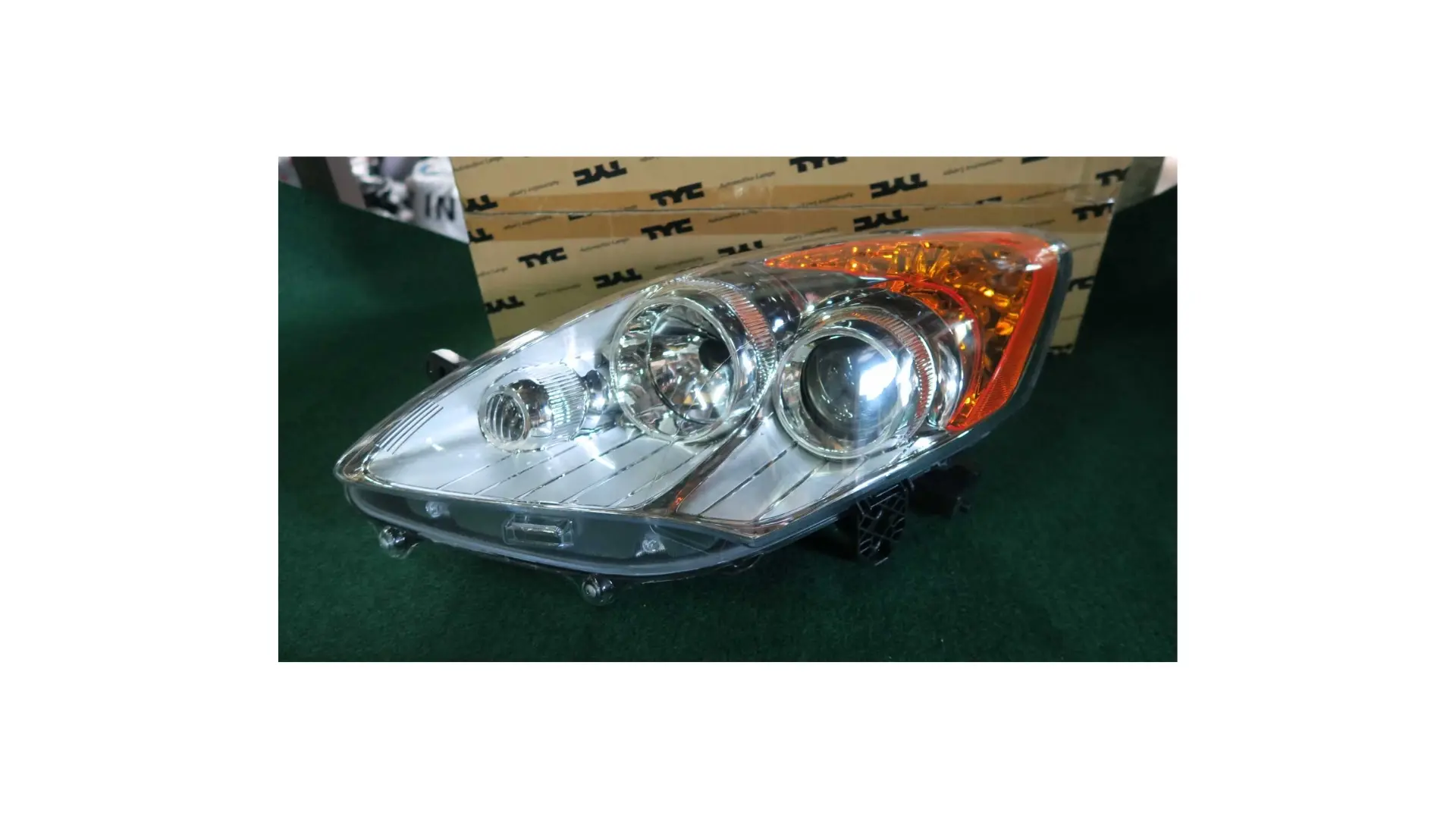 HEAD LAMP , PERODUA ALZA 09 MPV LEFT -LOCAL *TYC*YELLOW*NOV25*